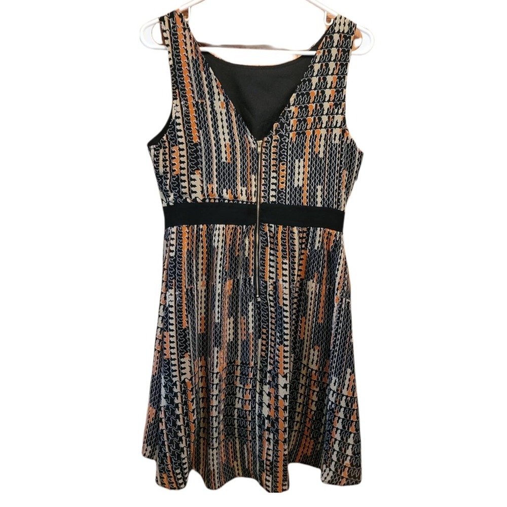 MM Couture Sleeveless Geometric Dress NWOT Size M